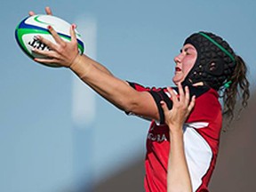 Belleville native and St. T's grad Cindy Nelles will attend the Canadian senior women's national rugby team selection camp on Vancouver Island.