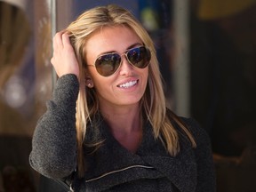 Paulina Gretzky graces the cover of Golf Digest's May issue, and some LPGA stars weren't happy about it. (Reuters)