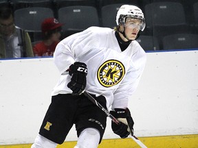 Lawson Crouse was the Kingston Frontenacs' first-round pick, fifth overall, in the 2013 Ontario Hockey League draft. (Michael Lea/The Whig-Standard)