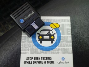 Photo supplied        
CellControl, a unit that can prevent drivers from using their mobile devices for talking or texting while behind the wheel, is being distributed by local company CTRL2Market.