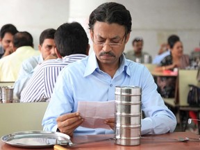 Saajan (Irrfan Khan) gets an unexpected lunchbox, and with it, his life takes an unexpected turn in CineSarnia’s last showing of its winter season, ‘The Lunchbox.’ SUBMITTED PHOTO