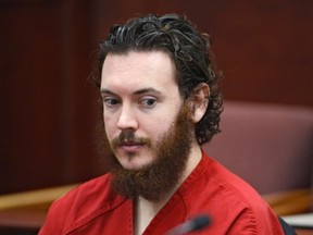 James Holmes sits in court for an advisement hearing at the Arapahoe County Justice Center in Centennial, Colo., on June 4, 2013. (REUTERS/Andy Cross/Pool)