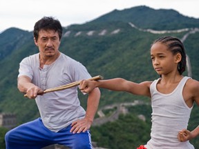 Jackie Chan and Jaden Smith in the first 'Karate Kid' movie.

(Courtesy)