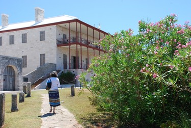 The Commissione'rs House at Bermuda's Royal Naval Dockyard has been restored and contains three stories of historical and cultural exhibits. Barbara Taylor/QMI Agency