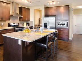 Morrison Homes was named one of Canada's 50 Best Managed Companies, pictured is the kitchen in their Arlington home.