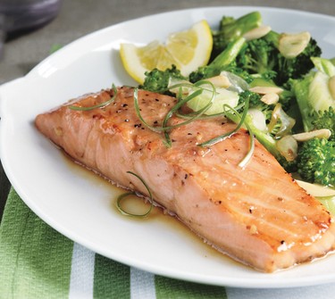 ORANGE GLAZED SALMONThis recipe tastes like you spent hours in the kitchen, yet it's ready in under 20 minutes. (Courtesy of Sobey's)