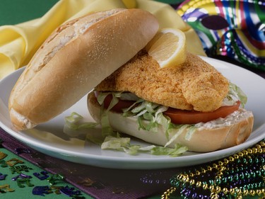 CATFISH PO' BOYA riff on a classic favourite, this sandwich is a perfect to pack for lunch. (Courtesy of The Catfish Institute Canada)
