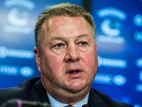 The Canucks fired GM and president Mike Gillis on Tuesday, a day after Vancouver was eliminated from the NHL's post-season. (Carmine Marinelli/QMI Agency/Files)