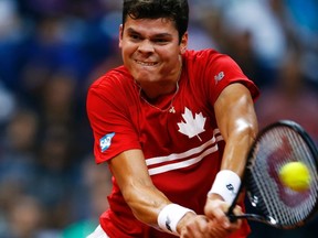 Canada will face Colombia in an effort to retain their World Group standing for the Davis Cup. (Reuters)