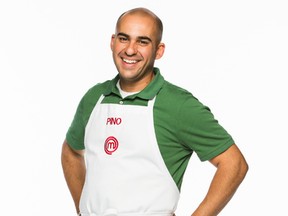 Pino DiCerbo was eliminated from MasterChef Canada Monday night. (HANDOUT)