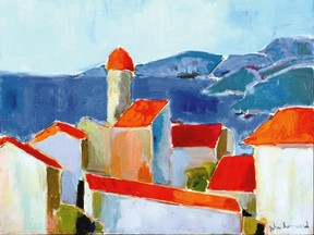 South of France, by Toronto artist John Lennard is part of an exhibition of new works on at London?s Thielsen Gallery until May 31. (Jan Row, Special to QMI Agency)