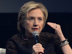 Hillary Clinton. (SÉBASTIEN ST-JEAN/QMI Agency)
