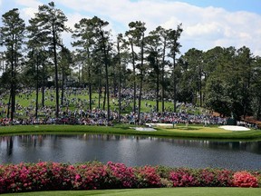 The 2014 Par 3 Contest prior to the start of the 2014 Masters Tournament at Augusta National Golf Club on April 9, 2014 in Augusta, Georgia.  (Andrew Redington/Getty Images/AFP)