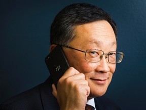 Blackberry CEO John Chen poses for a portrait in Toronto March 26, 2014. (REUTERS/Mark Blinch)