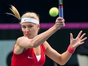 Eugenie Bouchard was named to Canada's Fed Cup team for its next tie against Slovakia. (JOEL LEMAY/QMI Agency)