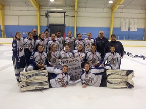 The Sudbury Lady Wolves midget AA hockey team is taking aim at a provincial championship this weekend in Stoney Creek with an eye toward the nationals.