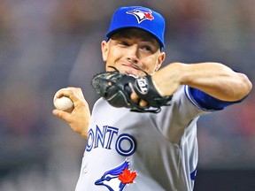 Blue Jays reliever Neil Wagner had bounced around the minors and majors for years before appearing in a career-high 36 games last season. (Reuters)