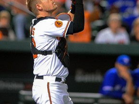 Baltimore Orioles catcher Matt Wieters. (DOUG KAPUSTIN/Reuters files)