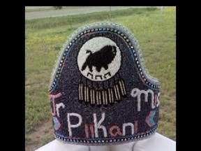 The Piikani Nation RCMP are seeking assistance to locate this stolen headdress. The headdress was stolen from a house on 15th Avenue in Brocket sometime between 8 a.m. and 4 p.m., Thursday, April 10. Photo submitted.