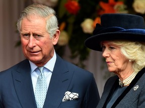 Prince Charles and Camilla, Duchess of Cornwall, will visit Assiniboine Park and the Manitoba legislature on May 20-21. (AFP PHOTO/POOL/BEN STANSALL)