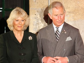 Prince Charles and Camilla, Duchess of Cornwall in Toronto on the second day of their trip to Ontario on Tuesday May 22, 2012.  (MICHAEL PEAKE/QMI AGENCY FILE PHOTO)