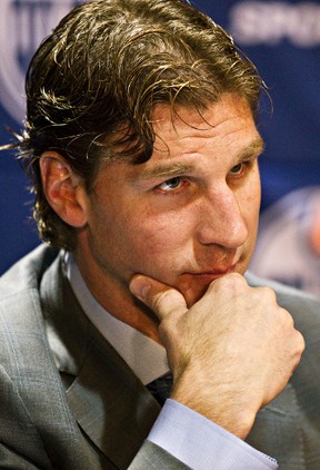 Ryan Smyth expresses emotions but - almost - no tears at