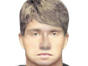 Investigators need help identifying the man seen in this composite sketch, one of three men wanted for a sex attack in Parkdale last weekend COMPOSITE SKETCH COURTESY OF TORONTO POLICE