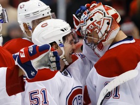 Montreal Canadiens goalie Carey Price (31) expects a different reaction from Canadians from the one he received at the Olympic Games. (Rick Osentoski-USA TODAY Sports)