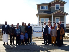 The Mohamed family gets the keys to their Habitat for Humanity home.