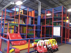 10,500 sq. ft of fun at the 801 Century Street location of Kid City. (kidcitywinnipeg.ca)