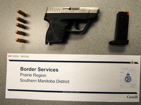 A Florida woman was fined $4,500 for bringing a concealed weapon to the Emerson border crossing.