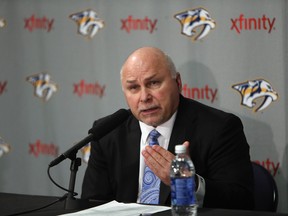Barry Trotz is the only coach the Nashville Predators have ever known but he is looking for a job after being released on Monday.