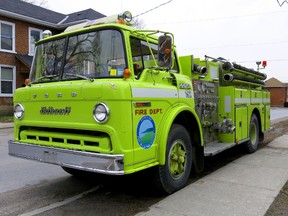 Donated firetruck Belleville