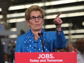 Ontario Premier Kathleen Wynne. (Jack Boland/TORONTO SUN)