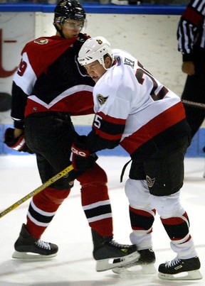 Chris Neil 2007 Ottawa Senators Throwback NHL Hockey Jersey