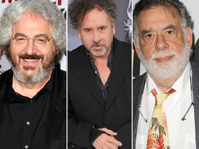Directors Harold Ramis, Tim Burton and Francis Ford Coppola (WENN.COM)