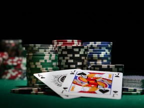 Poker chips and playing cards.

(Fotolia)