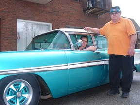 Gail and Pete Hack are getting their 1959 Pontiac all shined up ready for the car show in Rodney June 13. Cars start arriving at Mickey's Diner on Furnival Road in Rodney at 4 p.m. then leave for a cruise to Port Glasgow at 7:30 p.m.