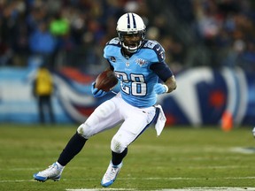Running back Chris Johnson has signed a two-year deal with the New York Jets. (Getty Images/AFP file photo)