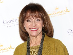 Actress Valerie Harper attends Hallmark Channel & Hallmark Movie Channel's 2014 Winter TCA Party at The Huntington Library and Gardens on January 11, 2014 in San Marino, California.  (Frederick M. Brown/Getty Images/AFP)
