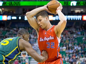 Clippers forward Blake Griffin supports the use of medical marijuana in the NBA as an alternative to painkillers. (Russ Isabella/USA TODAY Sports/Files)