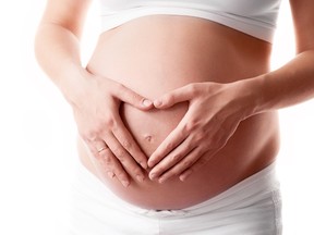 Pregnant.

(Fotolia)