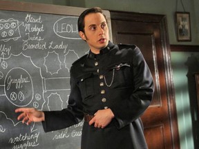Jonny Harris is shown playing TV character Constable Crabtree in Murdoch Mysteries. SUBMITTED PHOTO
