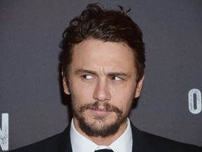 Actor James Franco attends the after party for the Broadway opening night for "Of Mice and Men" at The Plaza Hotel on April 16, 2014 in New York City.  (Michael Loccisano/Getty Images/AFP)