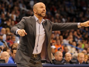 This is the first playoff appearance as a coach for the Nets' Jason Kidd. (USA TODAY SPORTS)