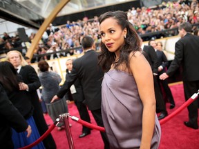 Kerry Washington attends the Oscars at Hollywood & Highland Center on March 2, 2014 in Hollywood, California.  (Christopher Polk/Getty Images/AFP)