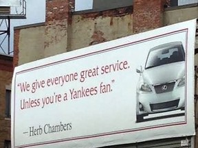 Lexus billboard