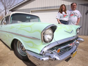 Tim Salisbury will bring is classic 1957 Chevy to Rodarama next weekend. (Chris Procaylo/Winnipeg Sun/QMI Agency)