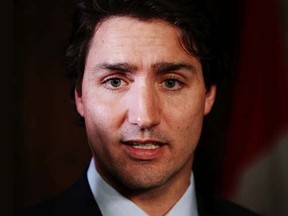 Canada's Liberal Leader Justin Trudeau.

REUTERS/Blair Gable