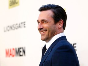 Cast member Jon Hamm poses at the premiere for the seventh season of the television series "Mad Men" in Los Angeles, California April 2, 2014.  REUTERS/Mario Anzuoni